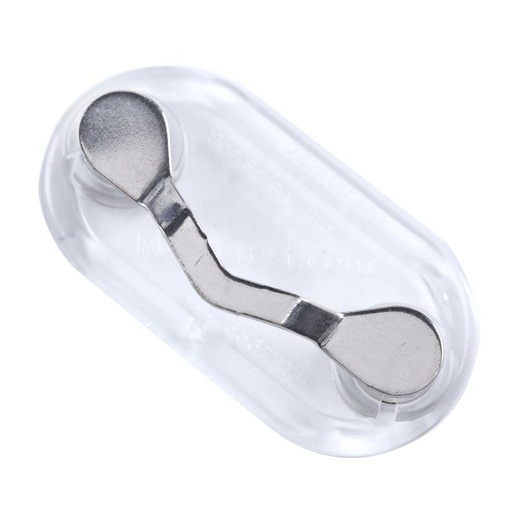 [N1SS] Soporte magnético para lentes | Plateado